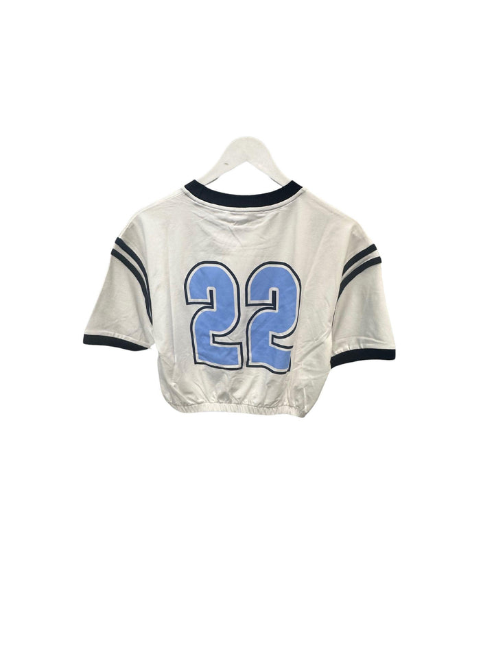 "Chicago 22" Printed Cropped T-Shirt - 9Teen Boutique