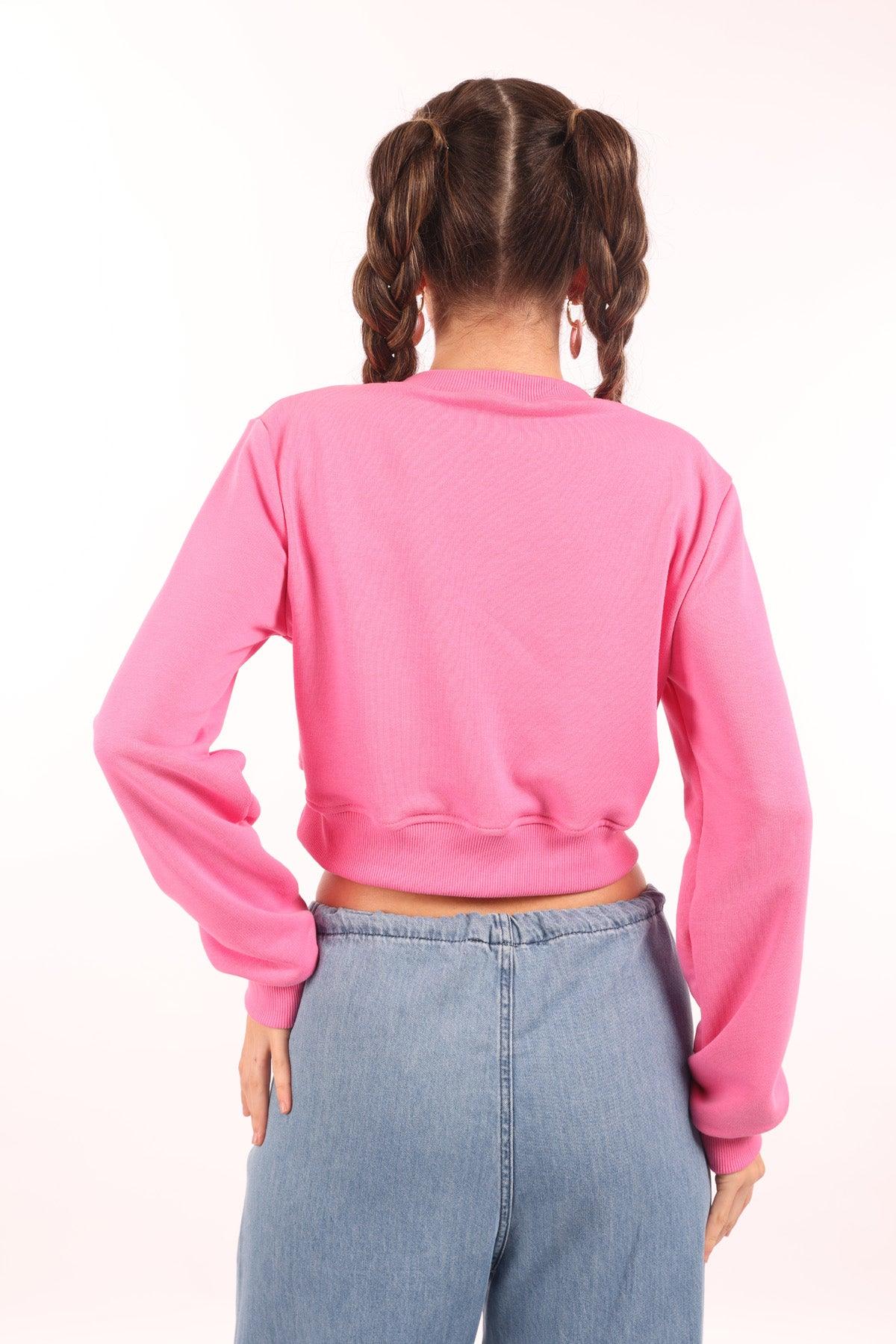 Nirvana Crop Sweatshirt – 9Teen Boutique