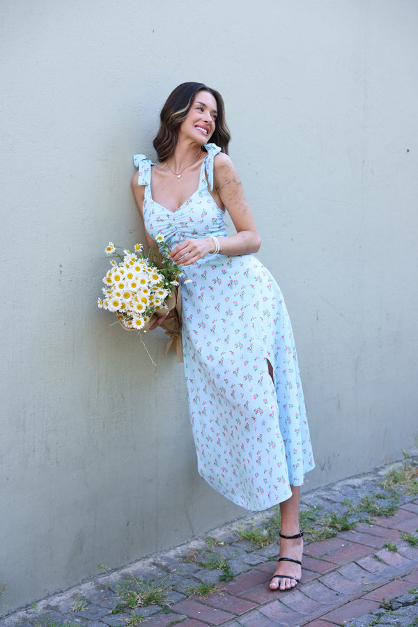 Flower Midi Dress