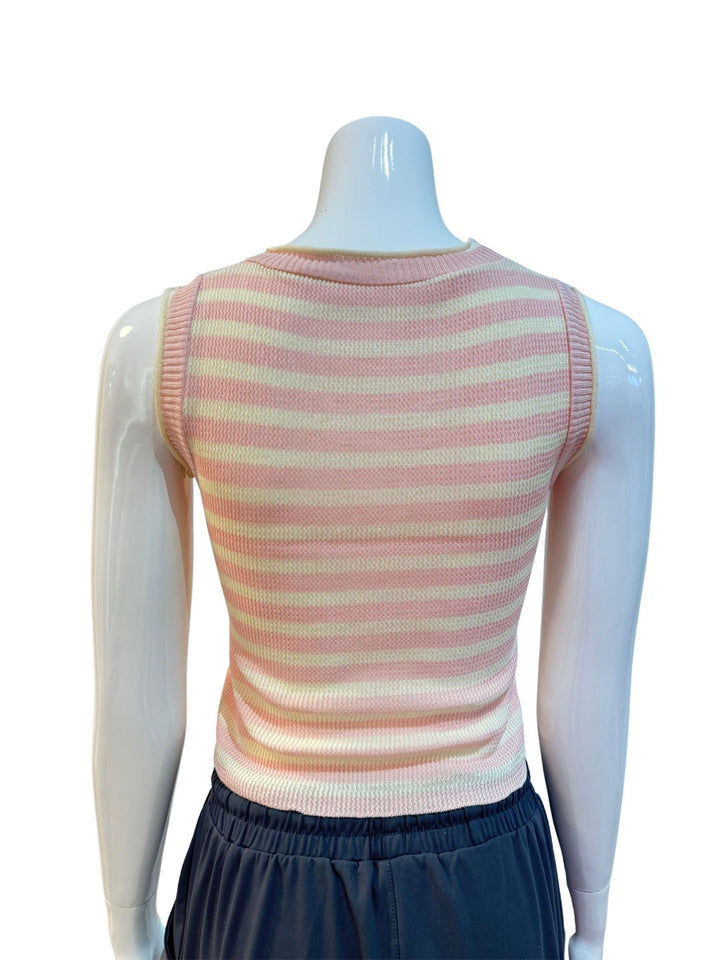 Stripped Summer Vest - 9Teen Boutique