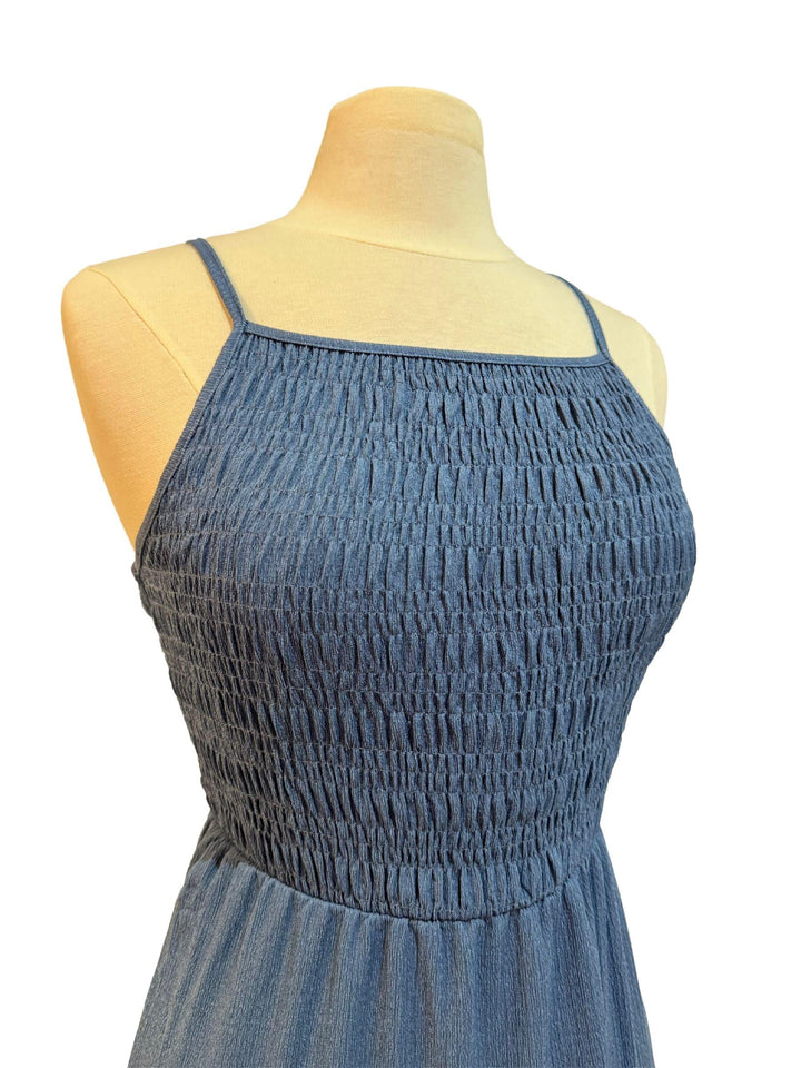 Shirred Maxi Tank Dress - 9Teen Boutique