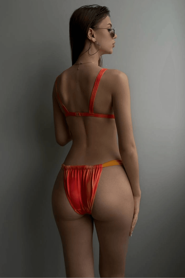 Neon Orange Bikini Bottom - 9Teen Boutique