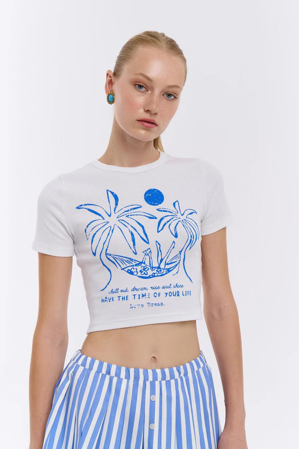 Palm Printed T-shirt