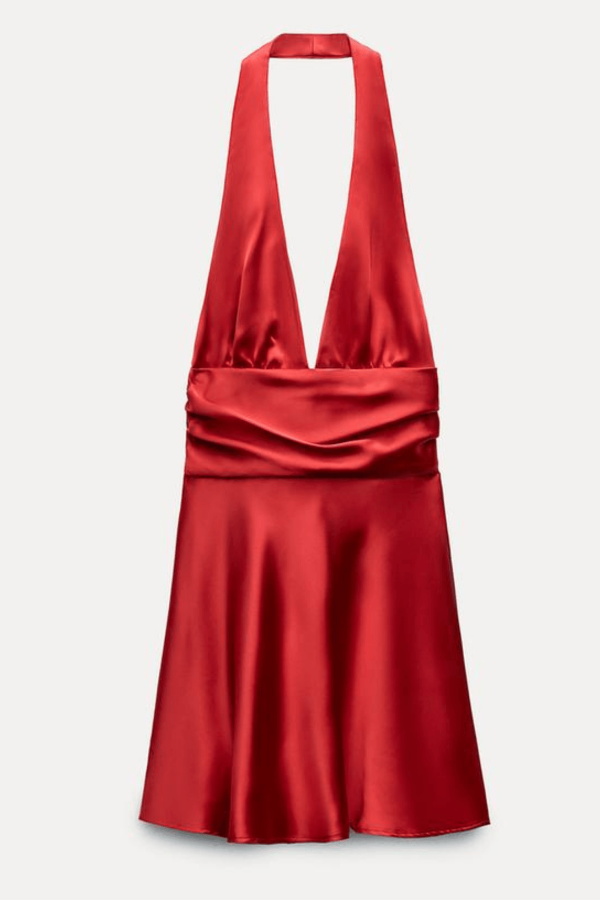 ワンピース S backless halter dress miniTHEREDTHREAD Edikted Shredded Backless Halter Mini Dress | PacSun