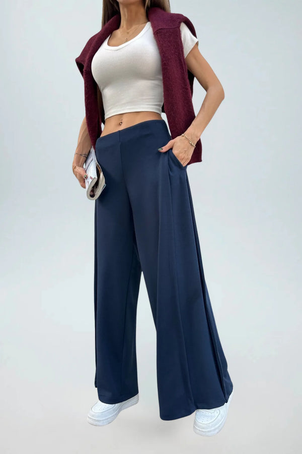 Hidden Pockets Classic Pants