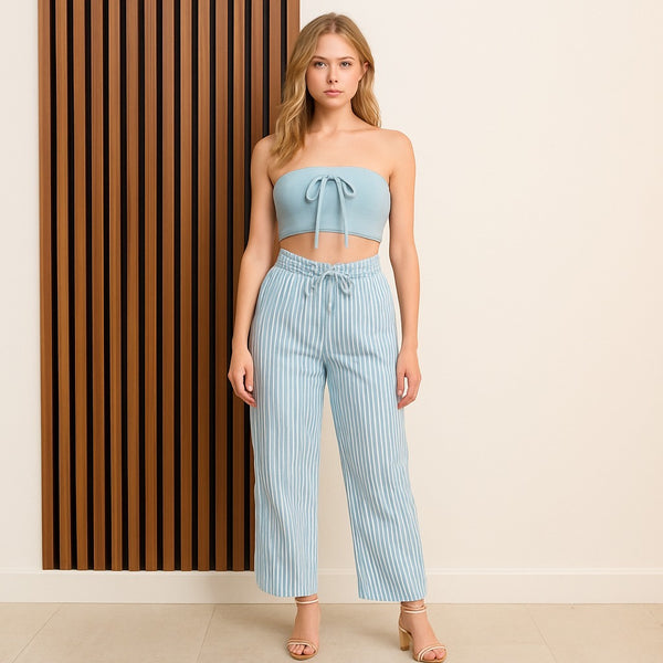 Casual Stripped Pants