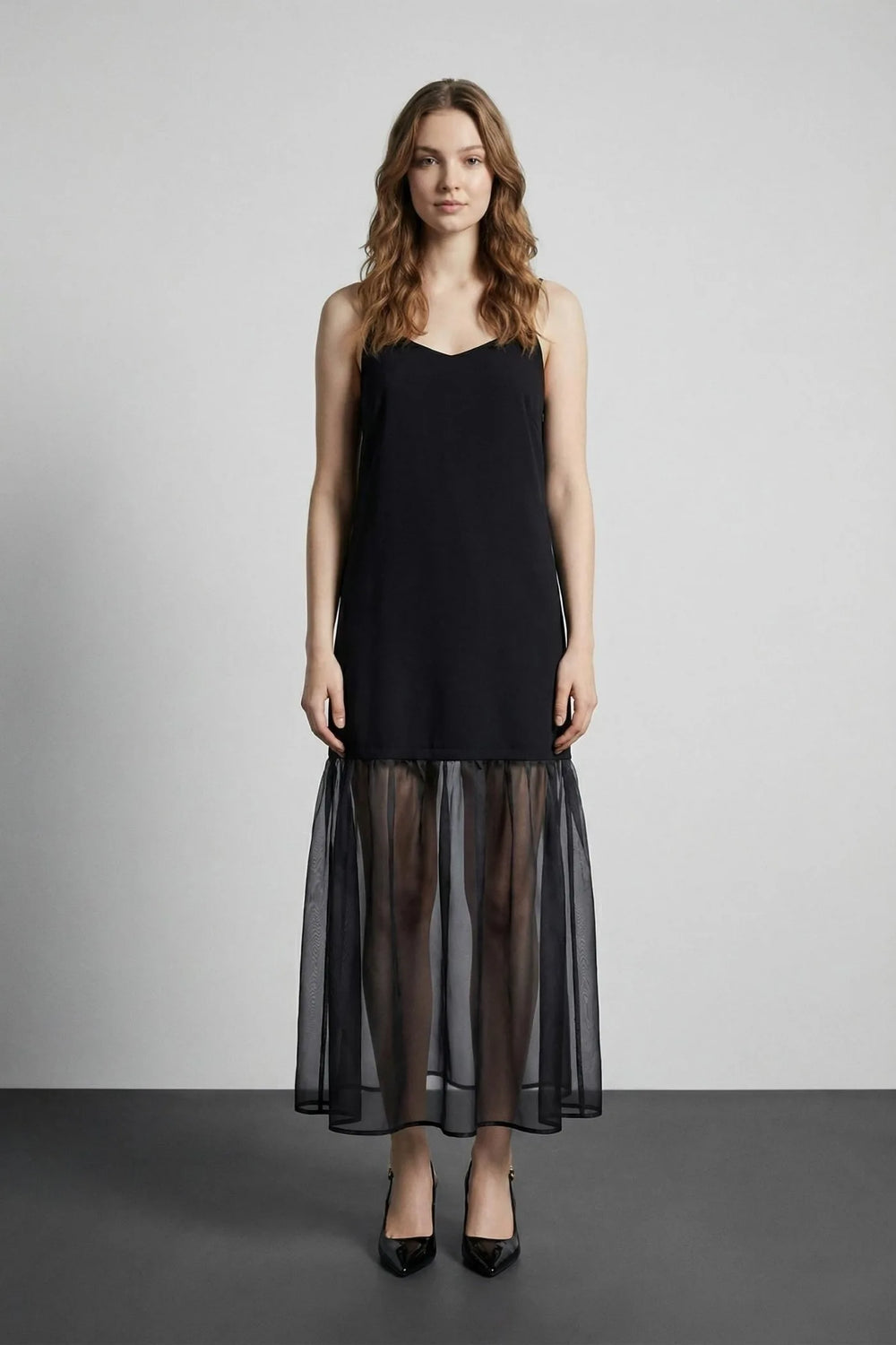 Midnight Sheer Dress