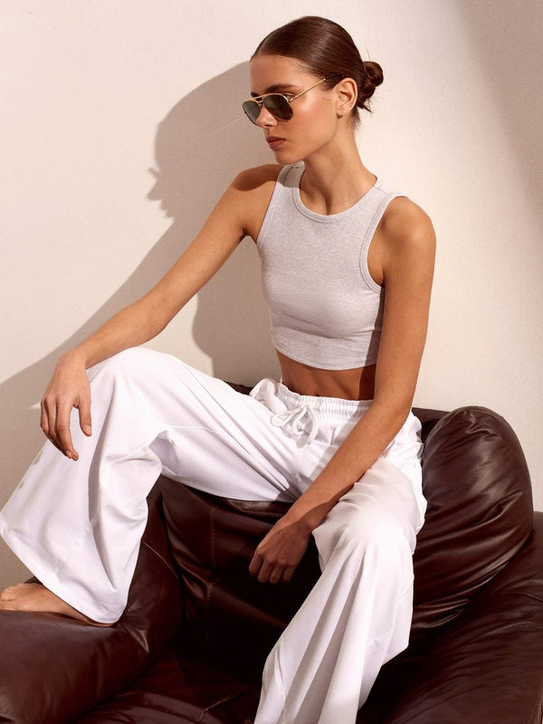 Crop Racerback Tank