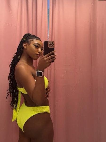 Shirred Bikini Bottom - 9Teen Boutique