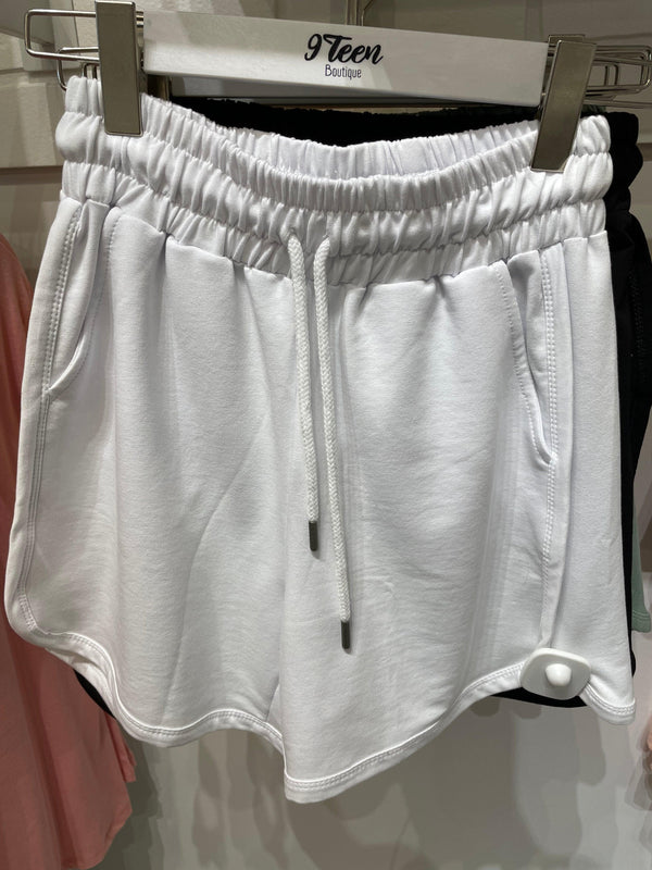 Hi-Waist Cuffed Hem Shorts - 9Teen Boutique